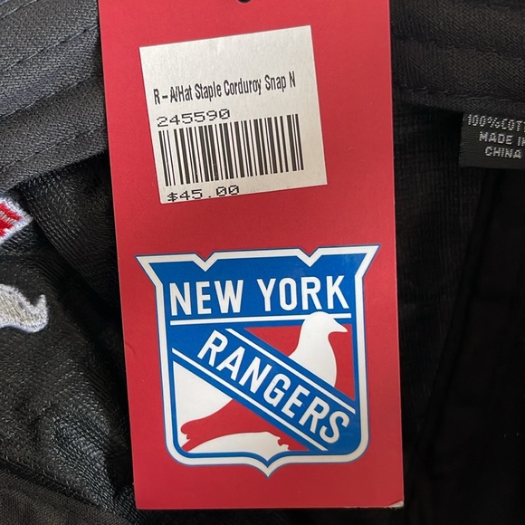 NWT STAPLE RANGERS CORDUROY HAT - Picture 7 of 8